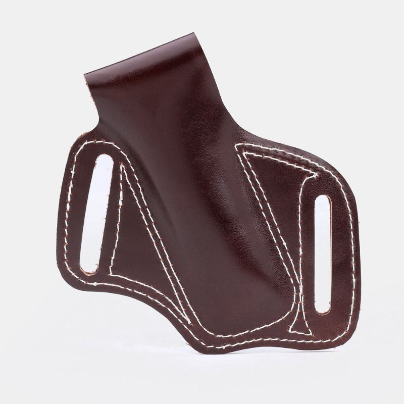 Heren Vintage Lederen Edc Tas Gereedschapstas Heuptas Heuptas: