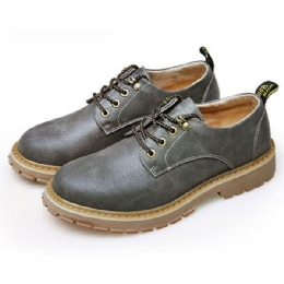 Heren Ademend Leren Outdoor Klimmen Oxfords Schoenen