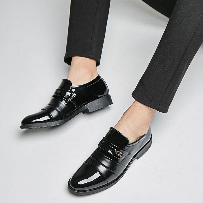 Heren Lichtgewicht Casual Dagelijks Zakelijk Kantoor Lederen Oxfords