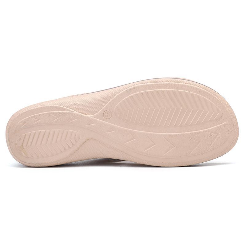 Damesslipper Boheemse Teenslippers Strandsandalen
